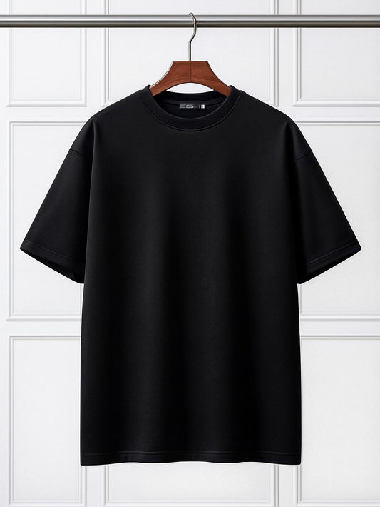 Tricou Simple Oversize Negru