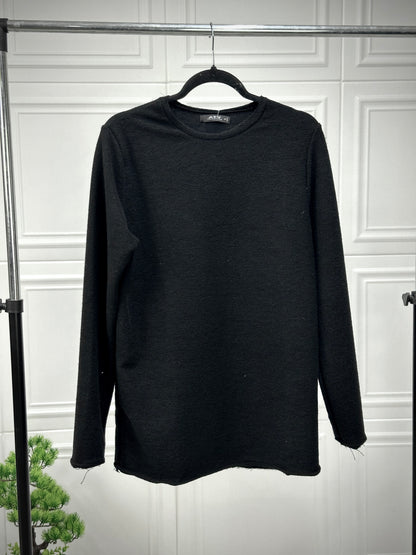 Bluza Knit Look Negru