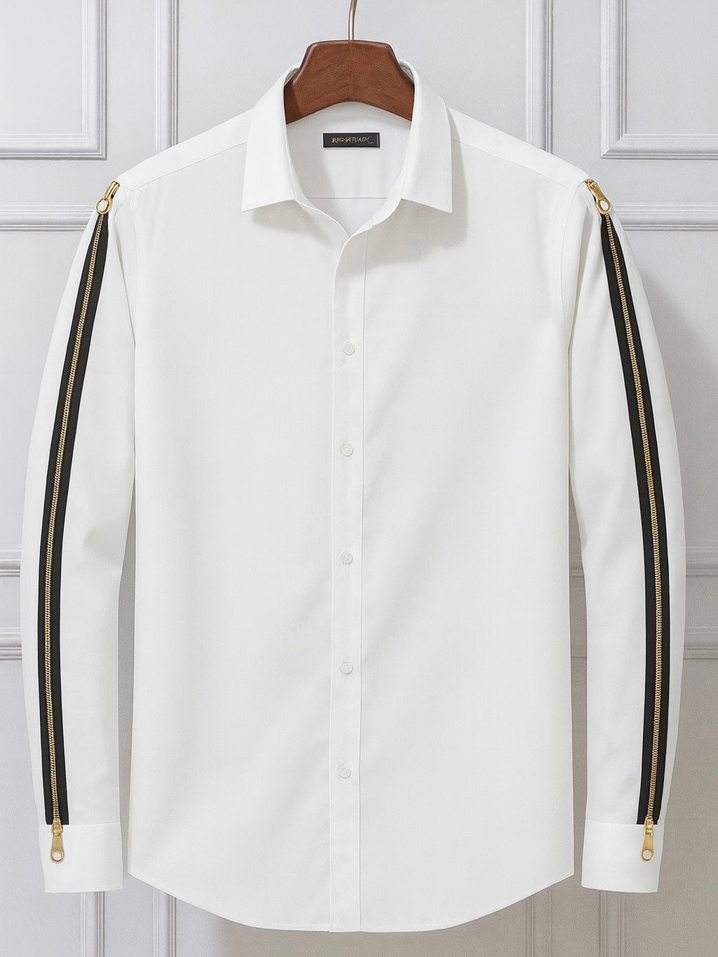 Camasă Gold Accent Alb