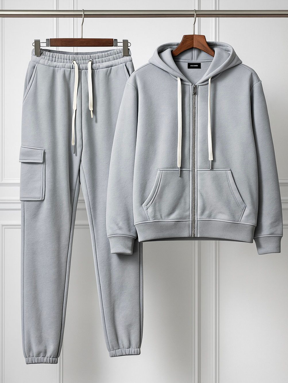 Trening Vătuit Light Grey