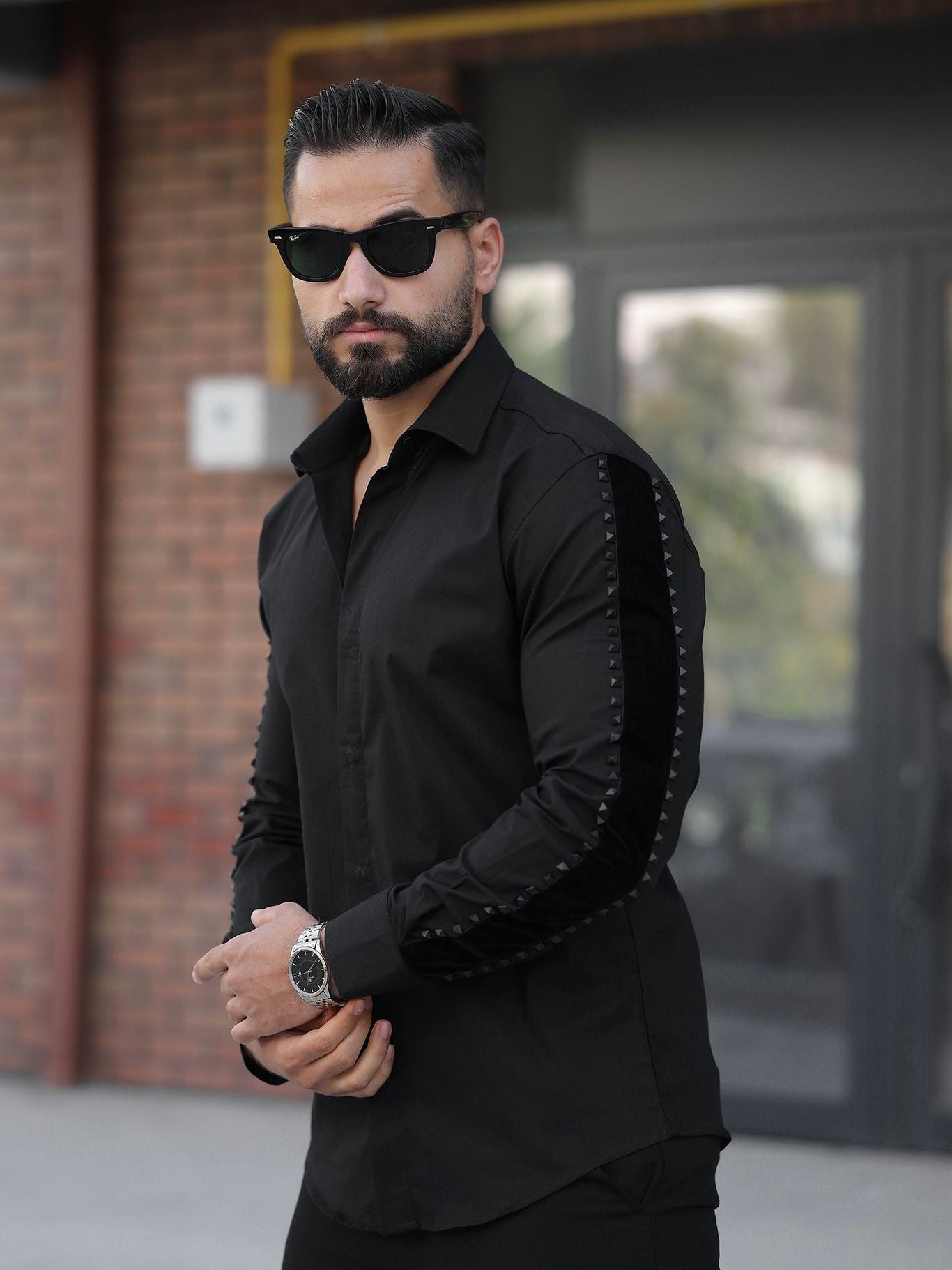 Camasa Pyramid Negru